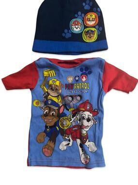 Nickelodeon Paw Patrol Hat & Shirt Set Size 3T